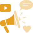 Social Media Marketing -Icon